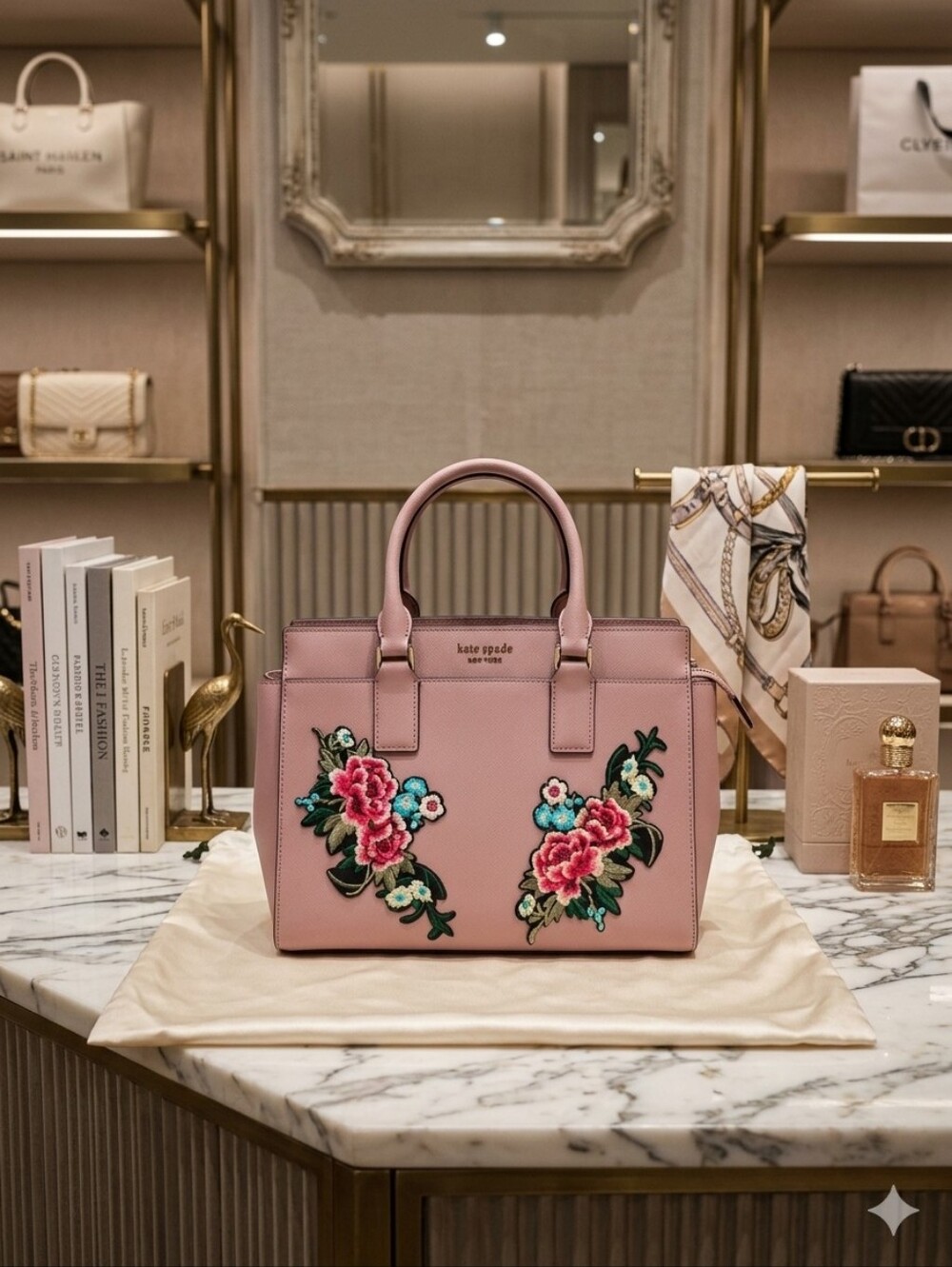 kate spade Blush Pink Leather Satchel - Picture 1 of 16